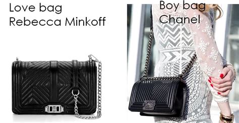 rebecca minkoff love crossbody vs chanel boy bag